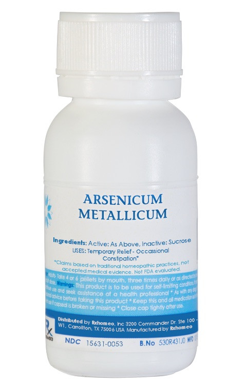 Arsenicum Metallicum Homeopathic Remedy