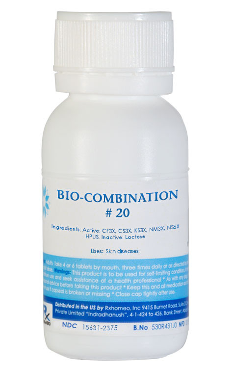 Bio-Combination # 20 - Skin diseases 