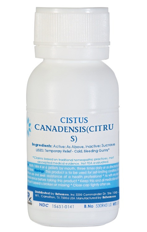 Cistus Canadensis Homeopathic Remedy