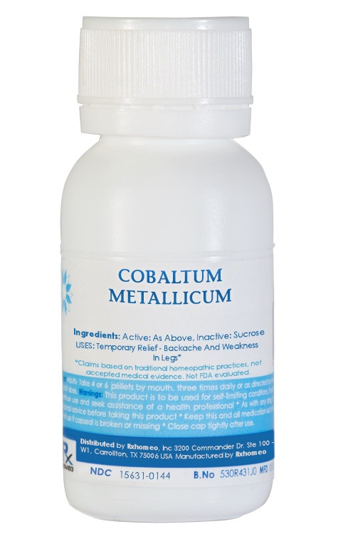 cobaltum Metallicum Homeopathic Remedy