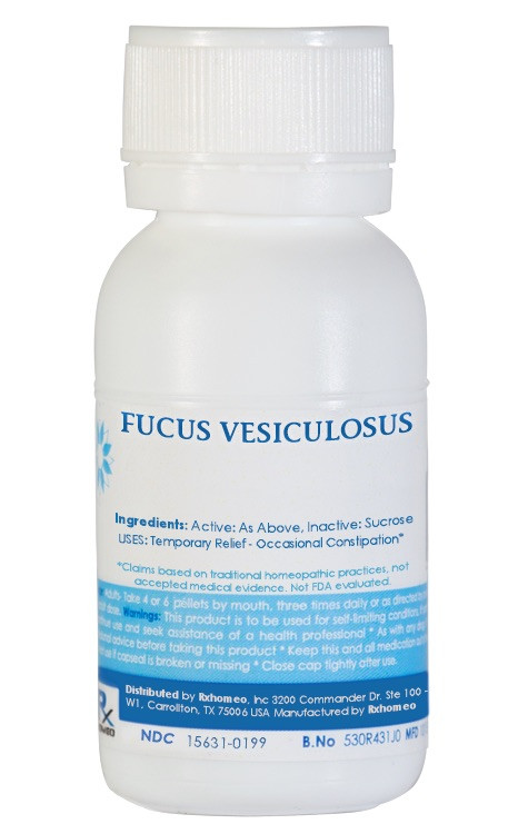 Fucus Vesiculosus Homeopathic Remedy