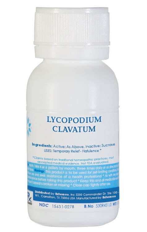 Buy Lycopodium Clavatum Homeopathic Remedy: Order Online | Rxhomeo® India