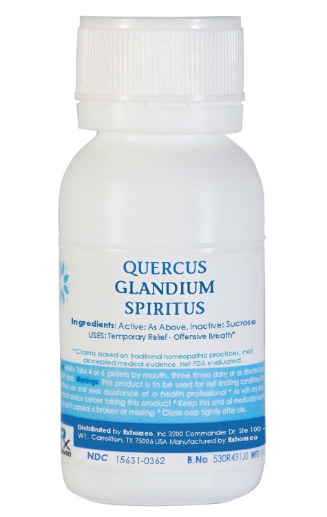 Quercus Glandium Spiritus Homeopathic Remedy