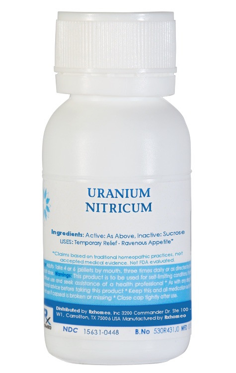 uranium Nitricum Homeopathic Remedy