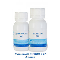 Rxhomeo COMBO # 17 - Asthma